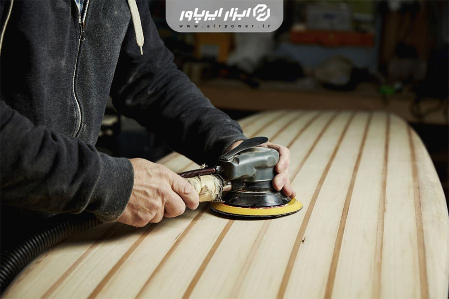 0 تا 100 درباره کاربرد سنباده بادی و انواع آن در ایرپاور